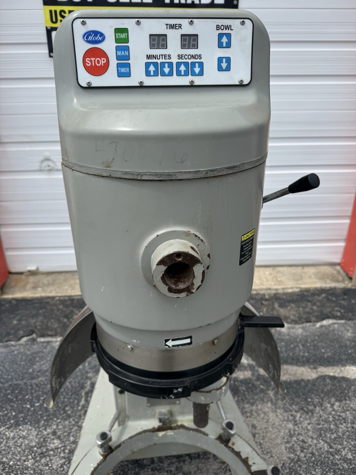 Globe SP80 (80 Qt) Commercial Planetary Mixer WILL SHIP
