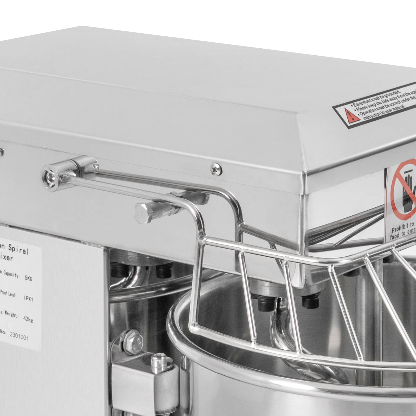 Pizza Dough Machine 110v Bakery Mixer Dough Blender Food Mixer Kneading Machine