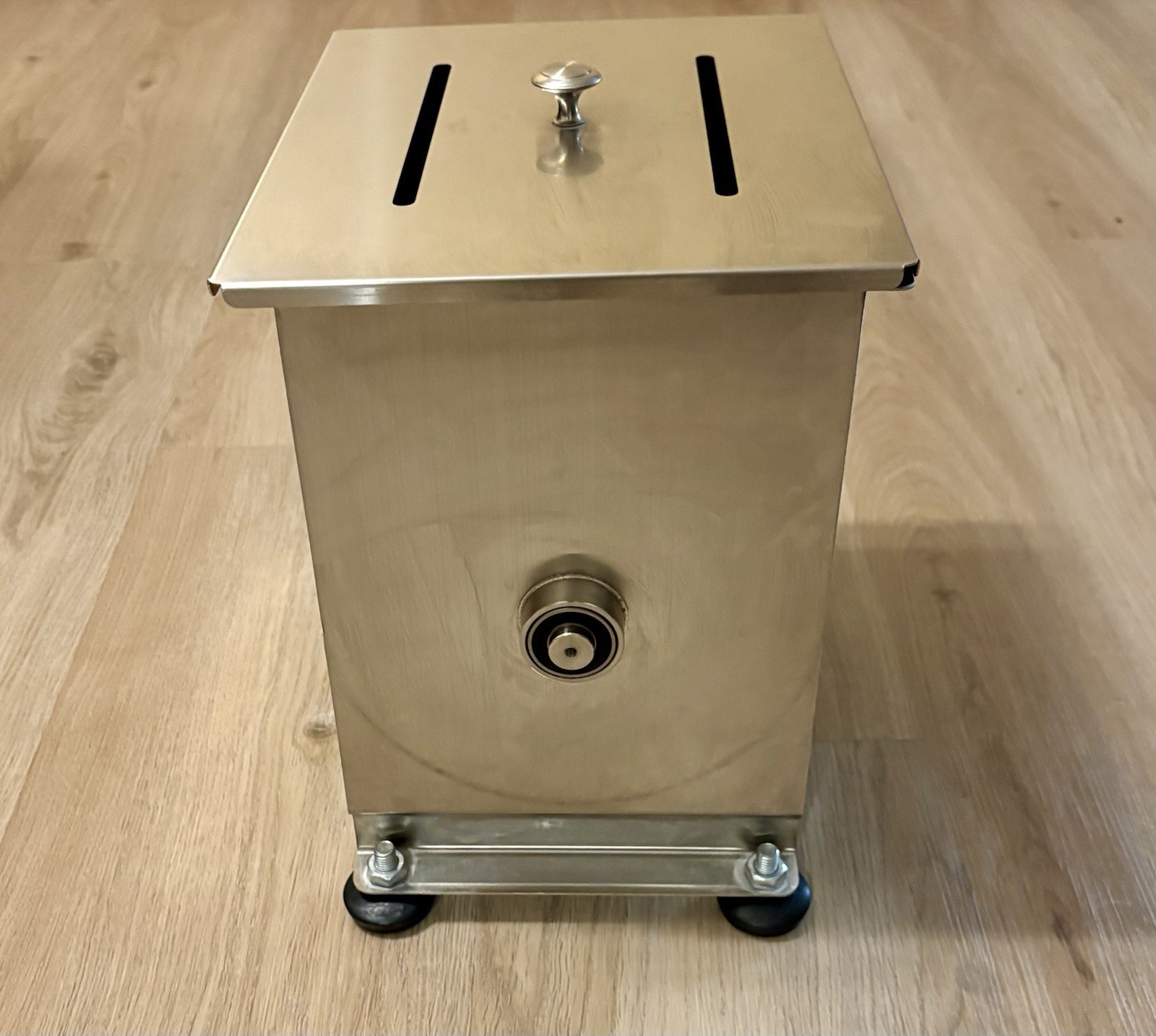 Hakka Manual Meat Mixer 20lbs 10L Sausage Mixing Food Mixer Fixed Tank Machine