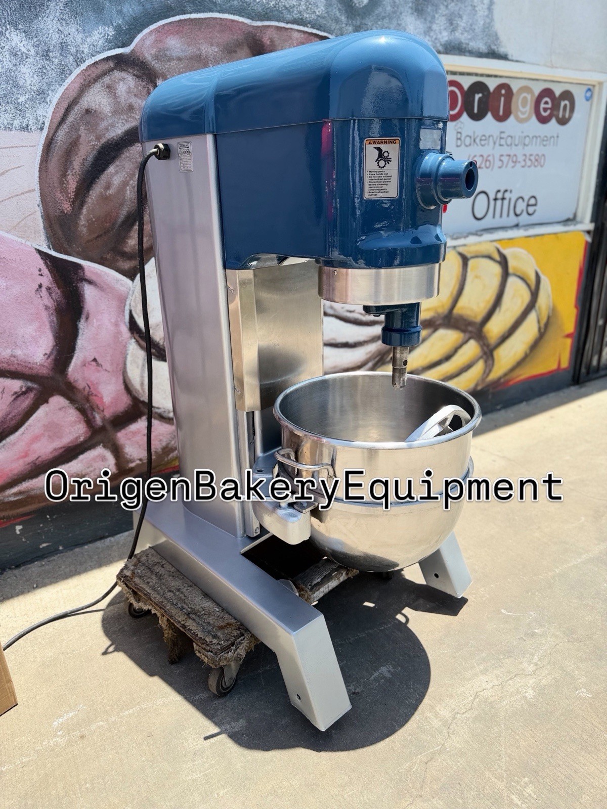 Hobart H-600 60 Qt. Commercial Mixer 220V 3PH 2HP Bakery Equipment PANADERIA