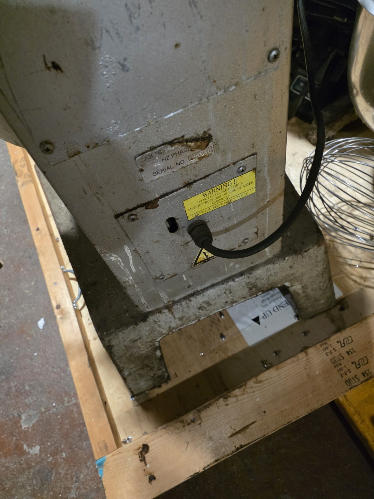 Thunderbird 30 Quart Mixer ARM-30 Commercial Restaurant – READ – FREE FREIGHT
