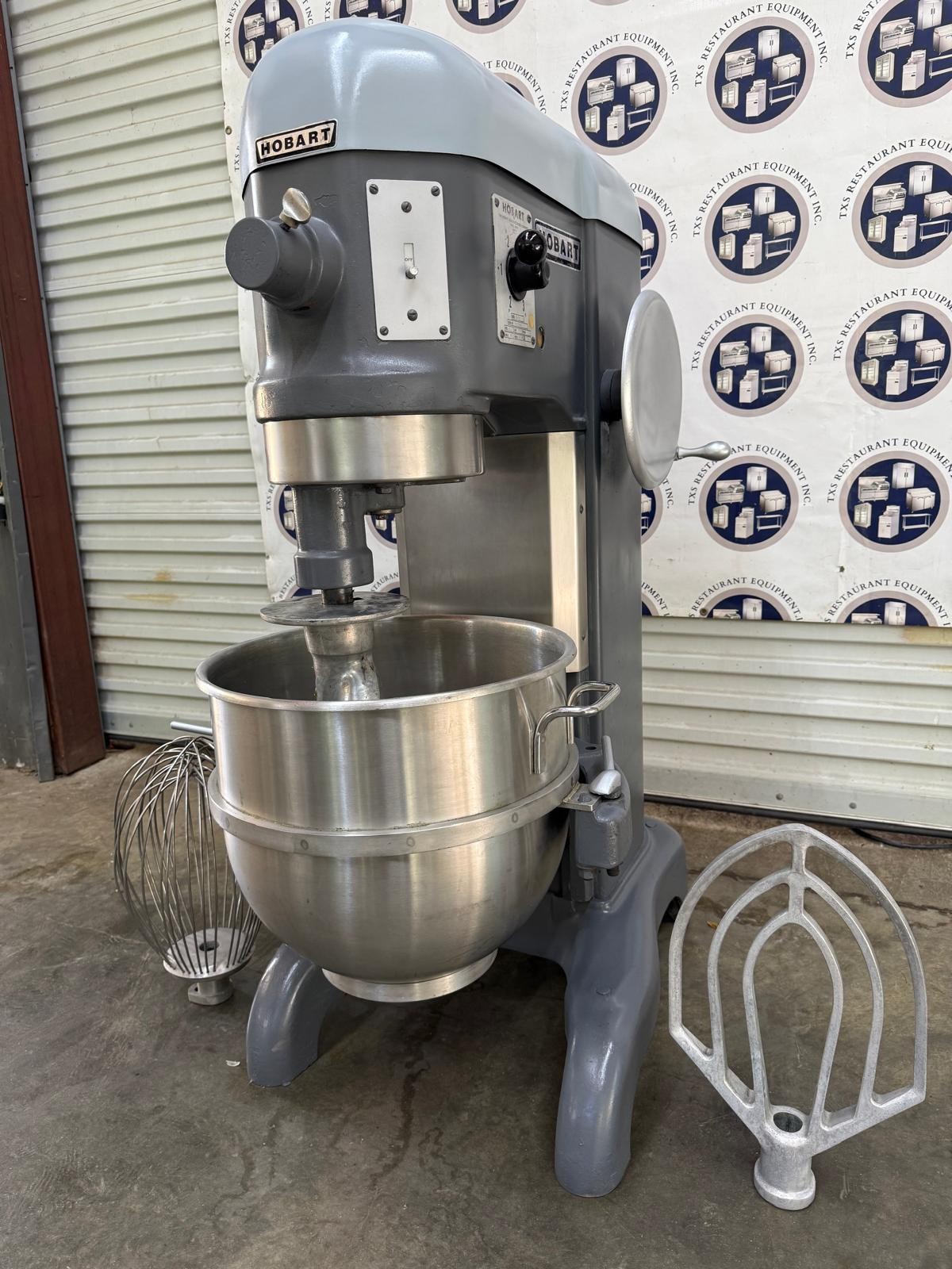 Hobart H-600 Industrial Planetary Mixer (60 Quarts), Single-Phase, Complete Kit
