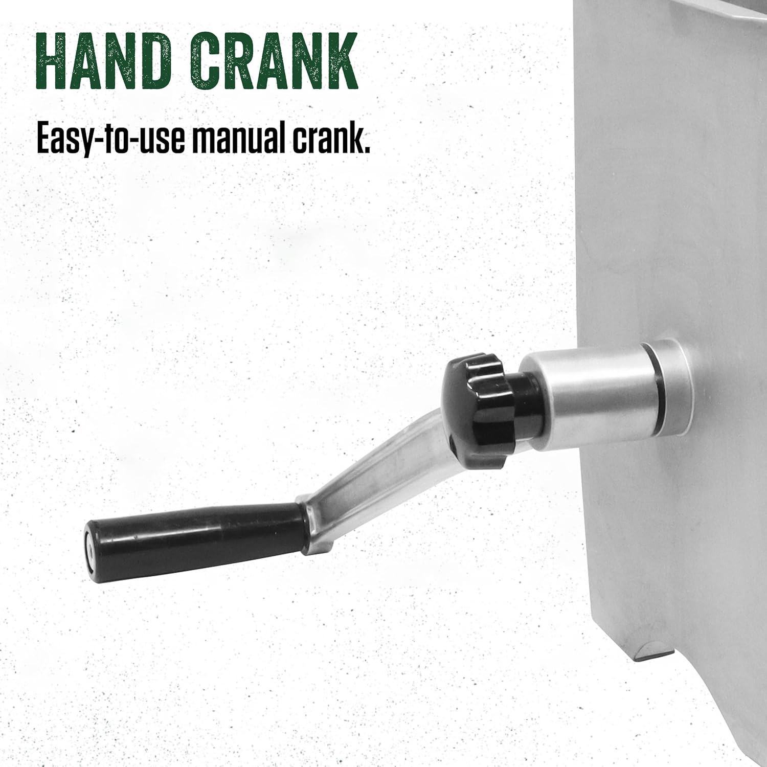 Products Mightybite 10 Pound Capacity Manual Meat Mixer, Stainless Steel, Hand C