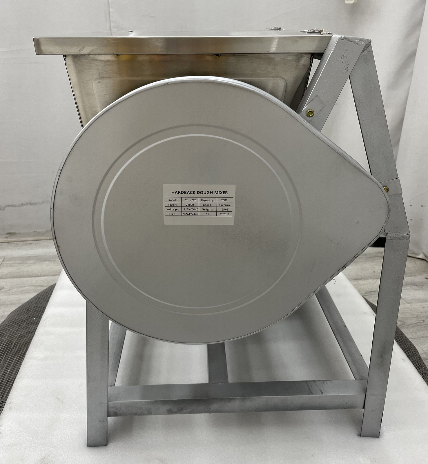 50QT Commercial Electric Dough Mixer Mixing Machine Kitchen Food Grade 110V New