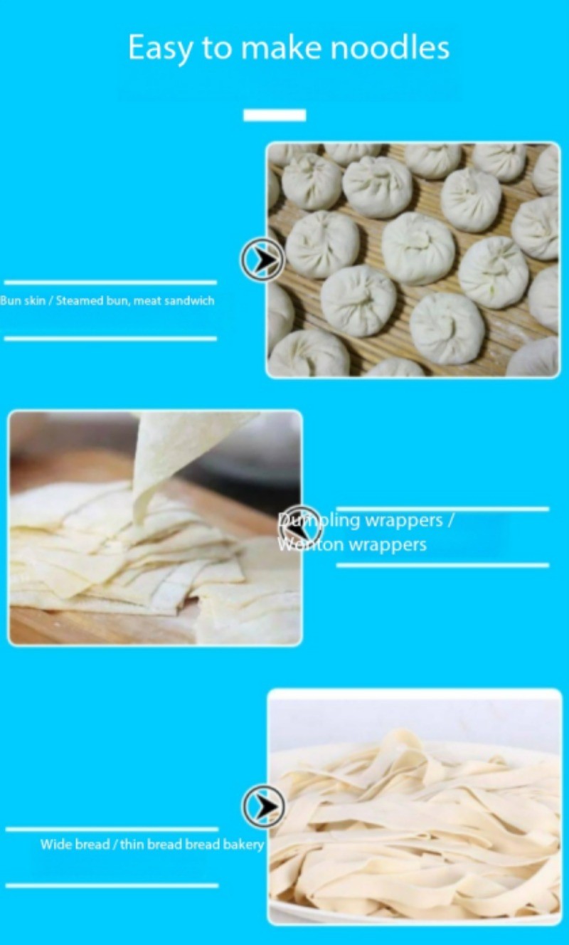 Automatic Kneading Machine Large Horizontal Stainless Steel Flour Mixer