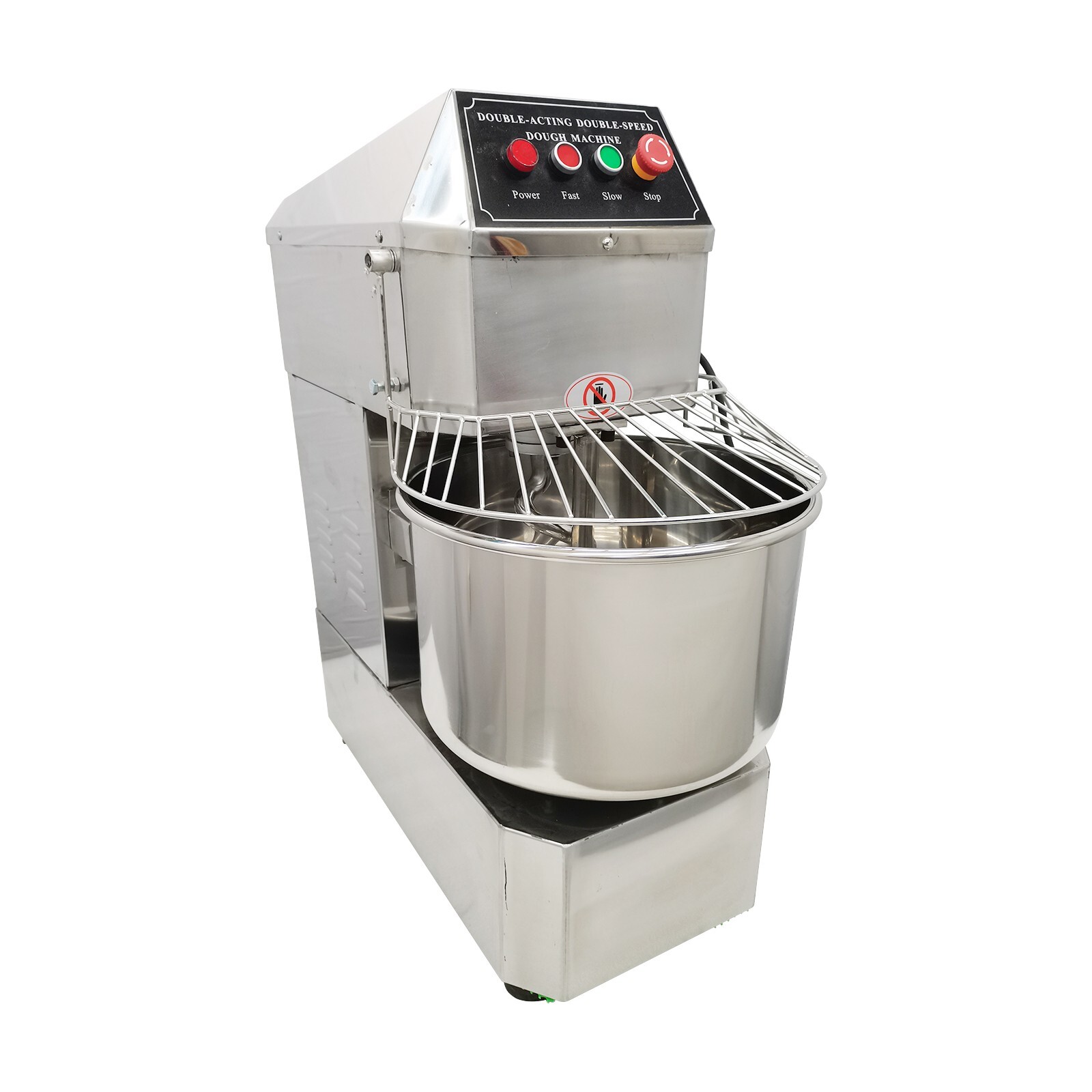 Commercial Electric Dough Mixer 20QT Stand Flour Mixing Machine 1100W Double Act