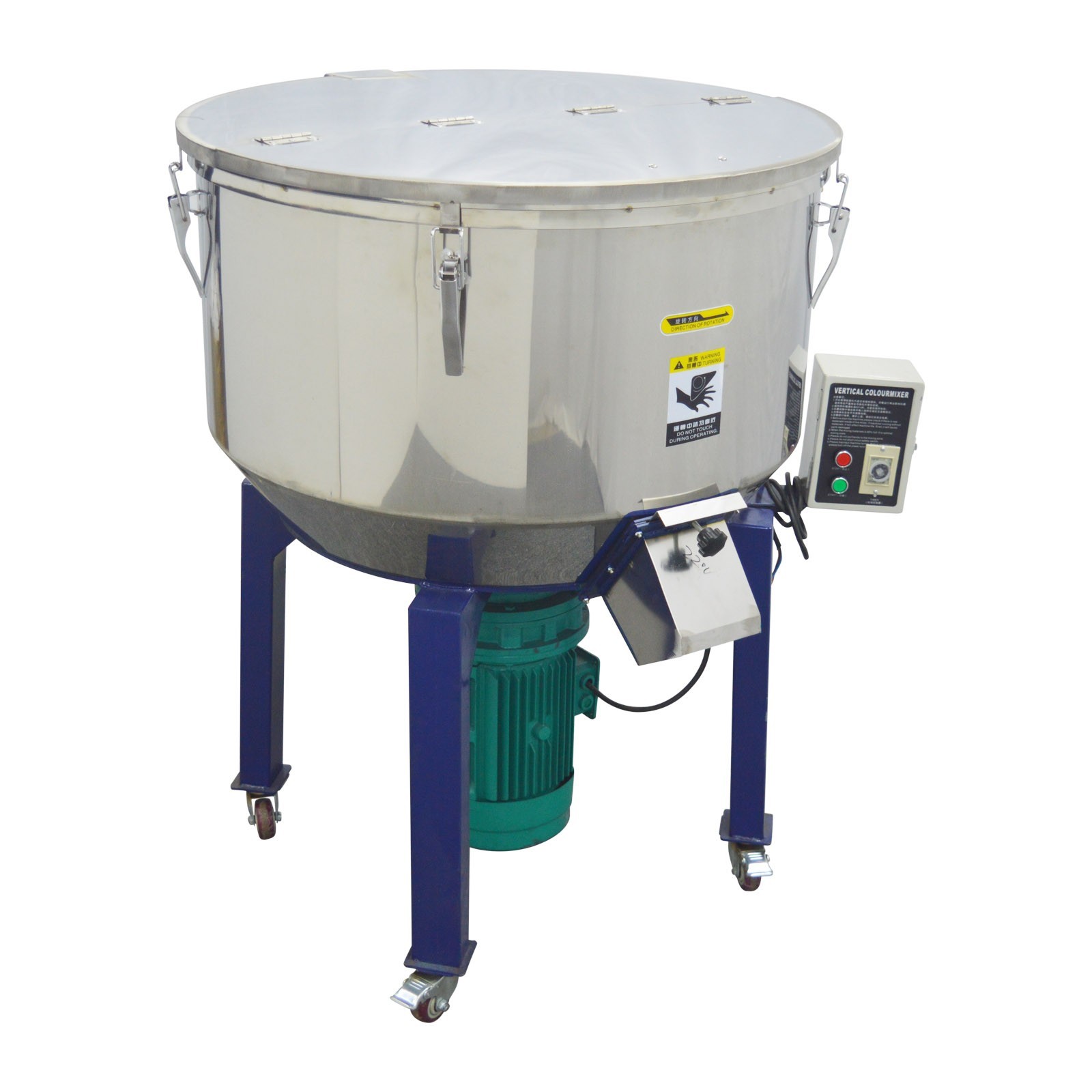 220V 4KW Vertical Color Mixing Machine Material Stainless Steel Mixer
