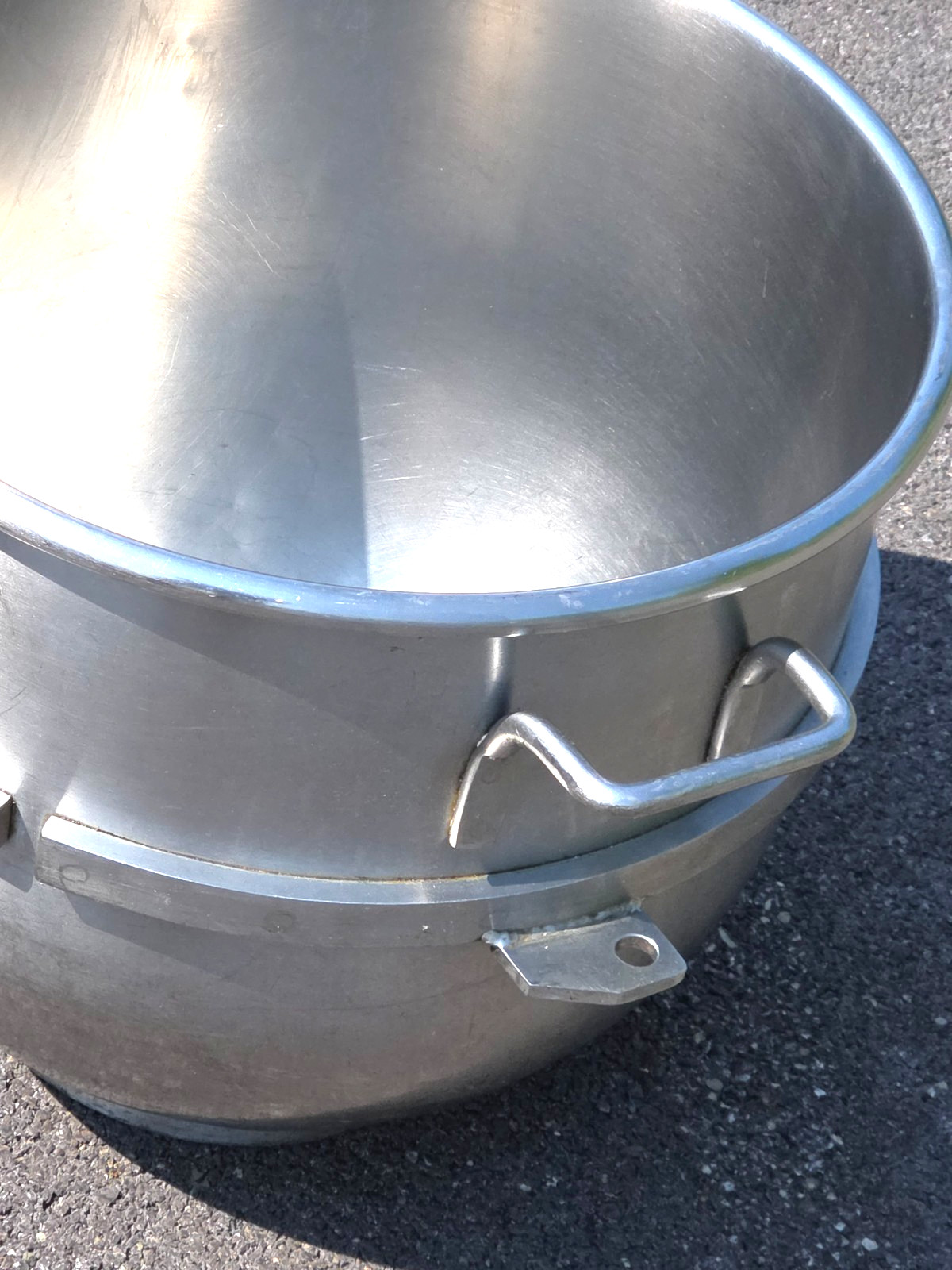 HOBART VMLH 60QT Mixing Bowl 60 Quart STAINLESS STEEL MIXING BOWL (EXCELLENT)