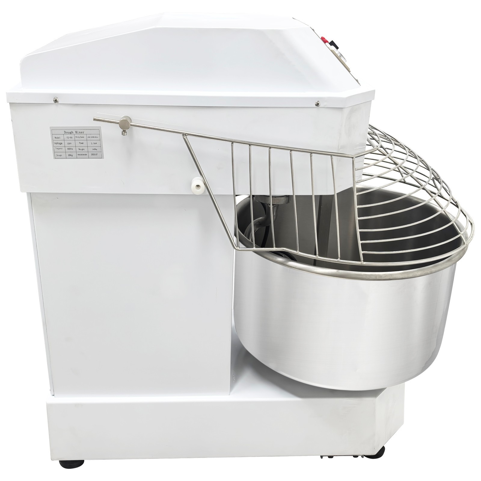 220V 50L Commercial Double-Acting Double-Speed Dough Mixer Electric Dough Knead