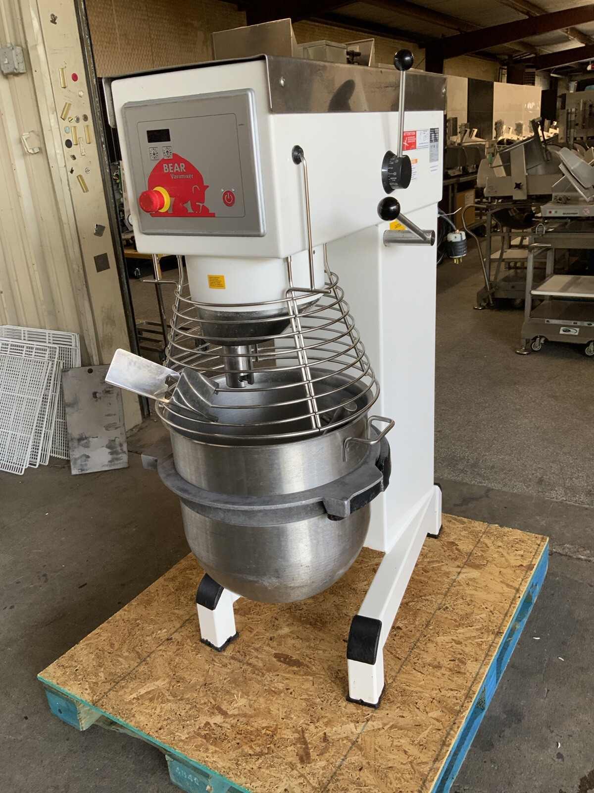Varimixer 60qt Dough mixer V60A Pizza bakery Hobart bowl restaurant Bowl guard A