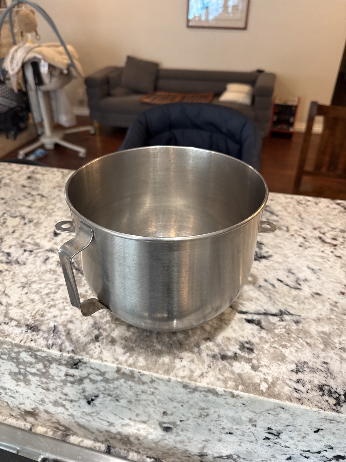 Hobart N50 5 Qt Mixer Bowl BOWL-Stainless Steel Commercial OEM Style CLEAN. Z7