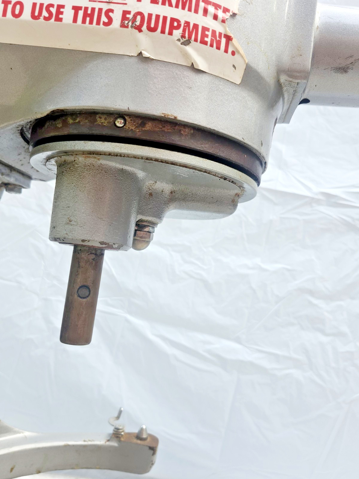 Hobart A-120T heavy-duty, 12-quart commercial countertop planetary mixer