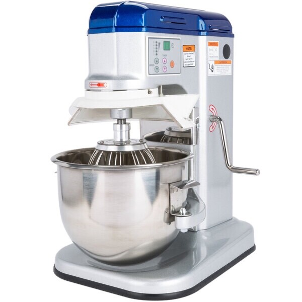 40755 7 Qt. Bowl Lift Countertop Mixer with Guard & Standard Accessories – 120V