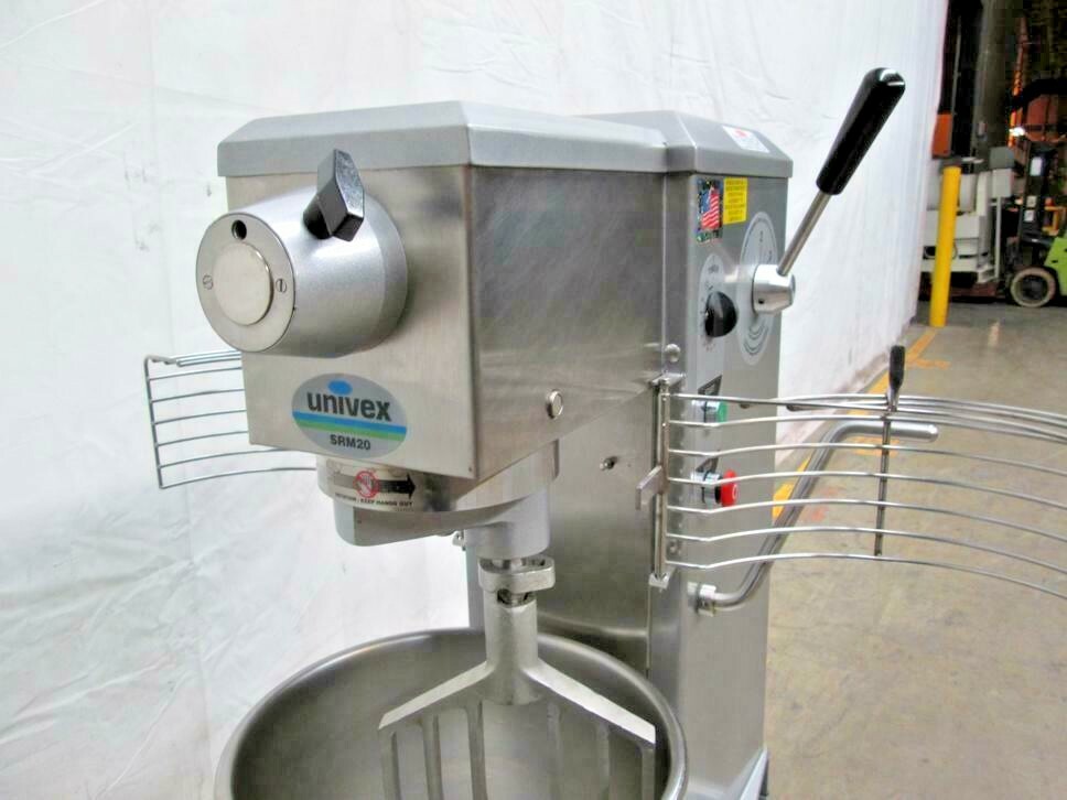 Univex Model SRM20, 20 quart table top mixer