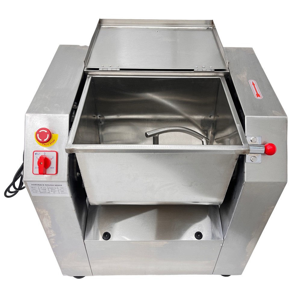 110V 25 KG Commercial Dough Mixer Machine 50QT 2200W Electric Flour Mixer