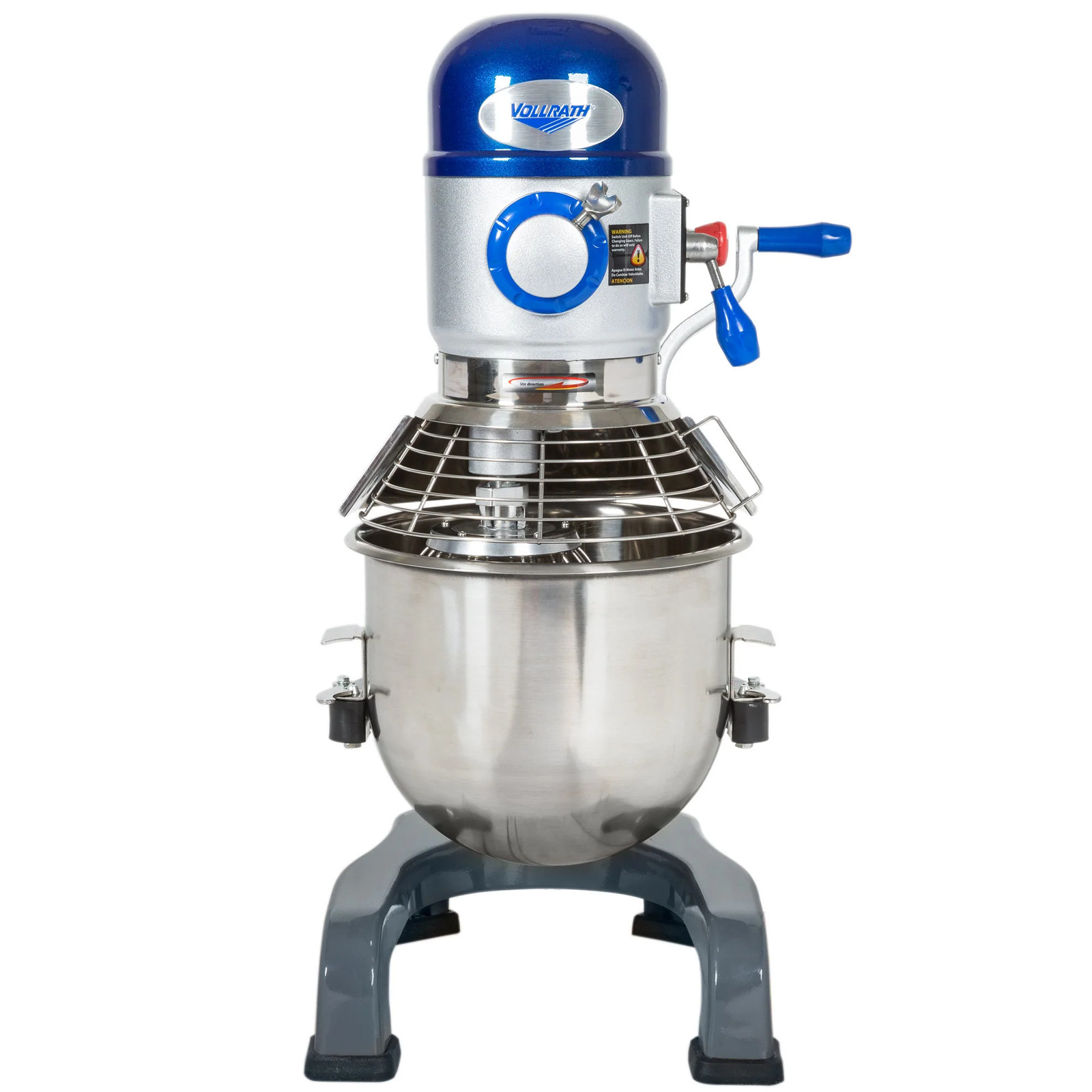 Vollrath 20 Qt. Planetary Stand Mixer with Guard & Standard Accessories, 1/2 hp
