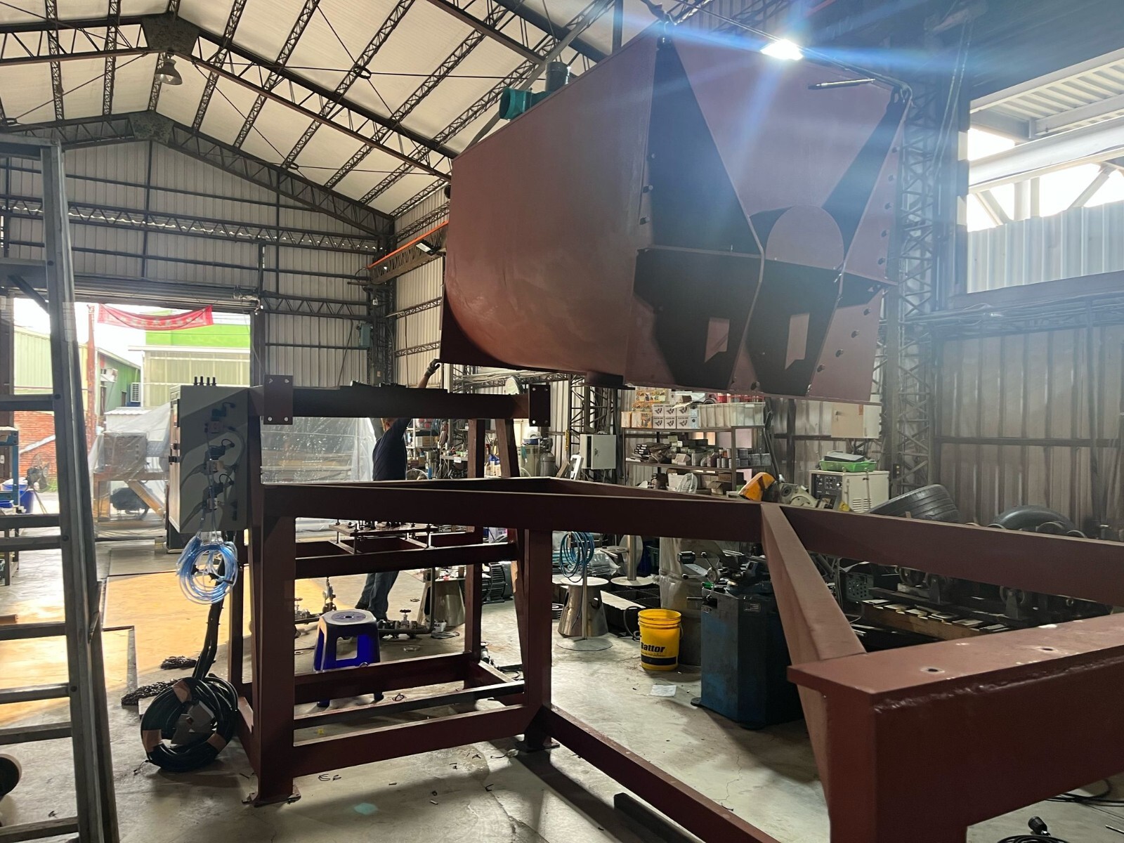 Jacketed Ribbon Blender Ribbon Mixer 200 Cubic feet SS41 Brand New