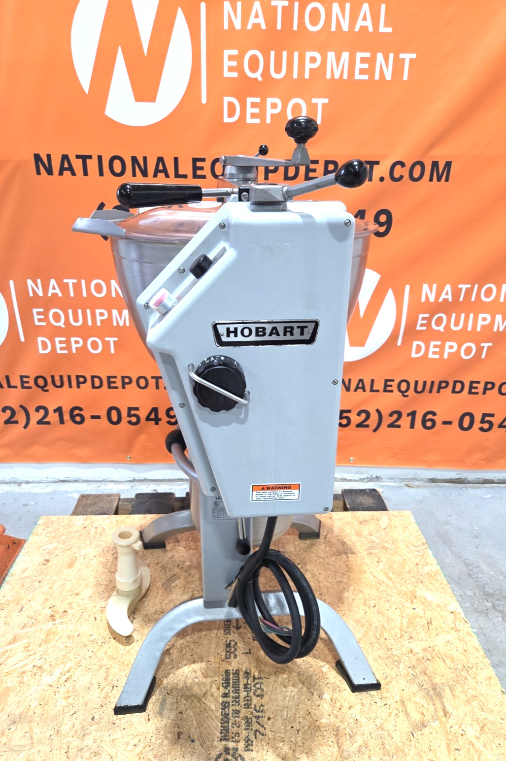 LATE MODEL HOBART 45QT HCM 450 VCM w/ Blades, and MORE – 5 HP/200V – Watch Video
