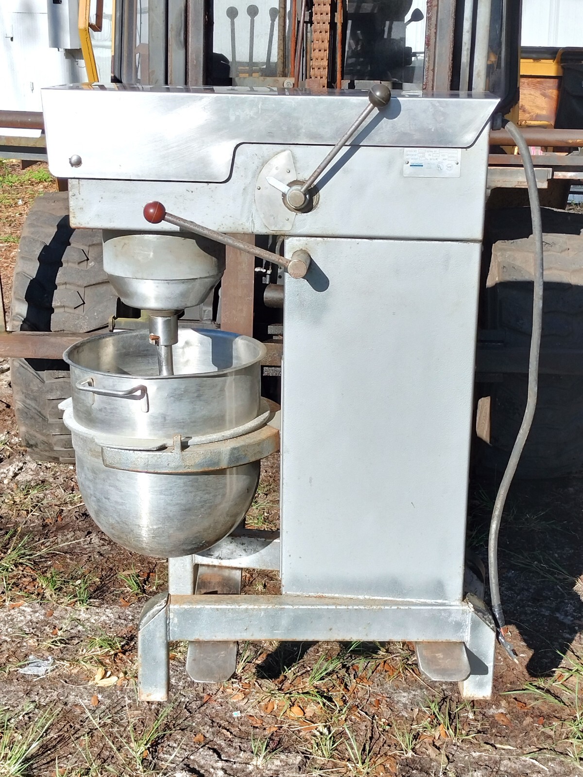 Varimixer Welbilt 40 Quart Bakery Dough Mixer W40P