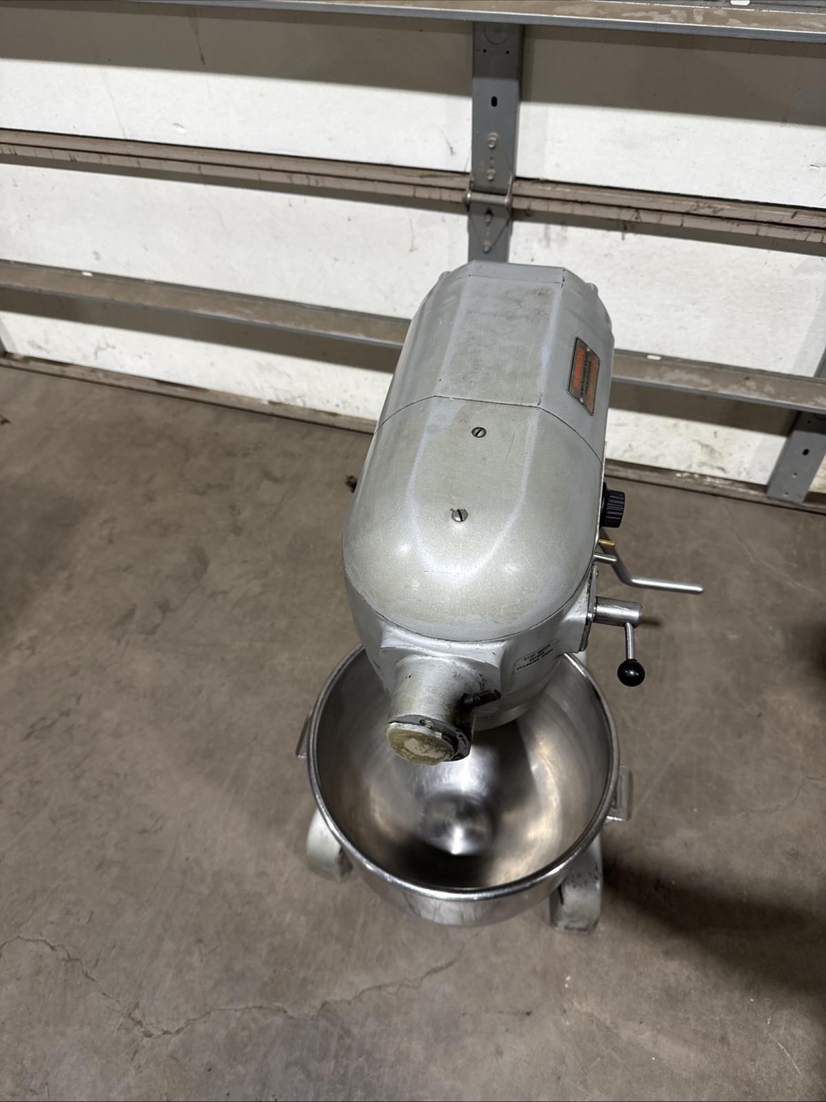 Hobart A-200T 20 qt Commercial Dough Mixer With Bowl 3 Speed Timer