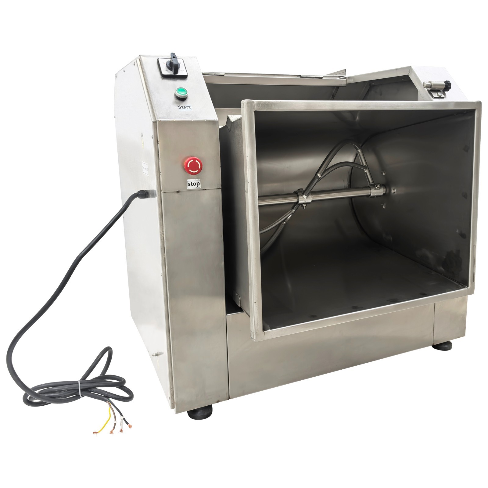 Upgrade 150QT Commercial Dough Mixer Flour Mixing Machine 220V 4KW Dough Blender