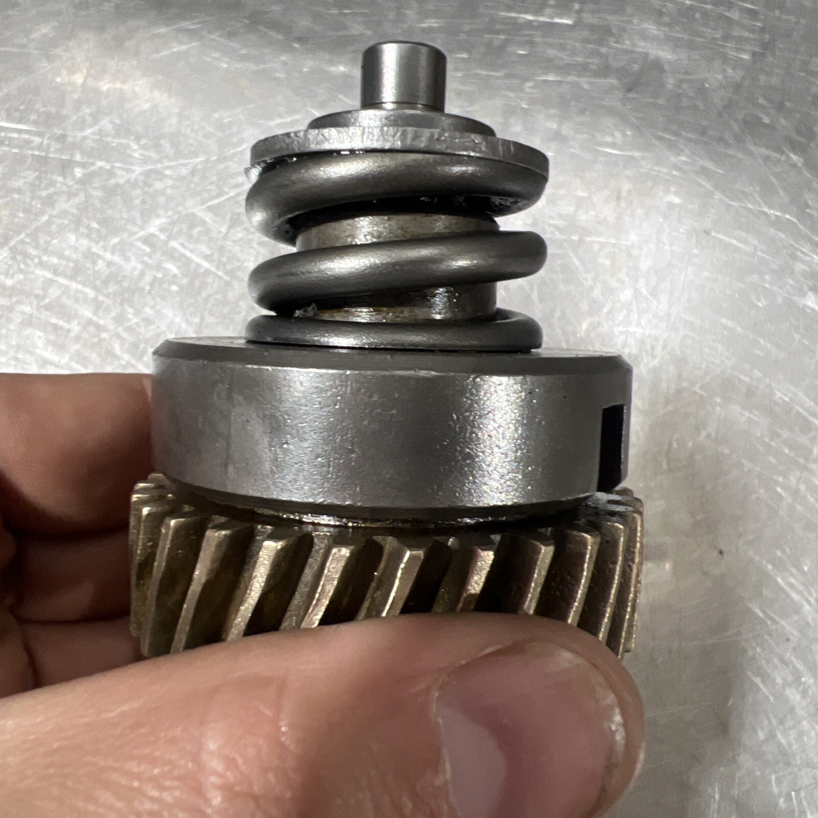 Genuine Hobart A200 20 QT Mixer Old Style Worm Gear Assy W/Spring PN M-24861-1