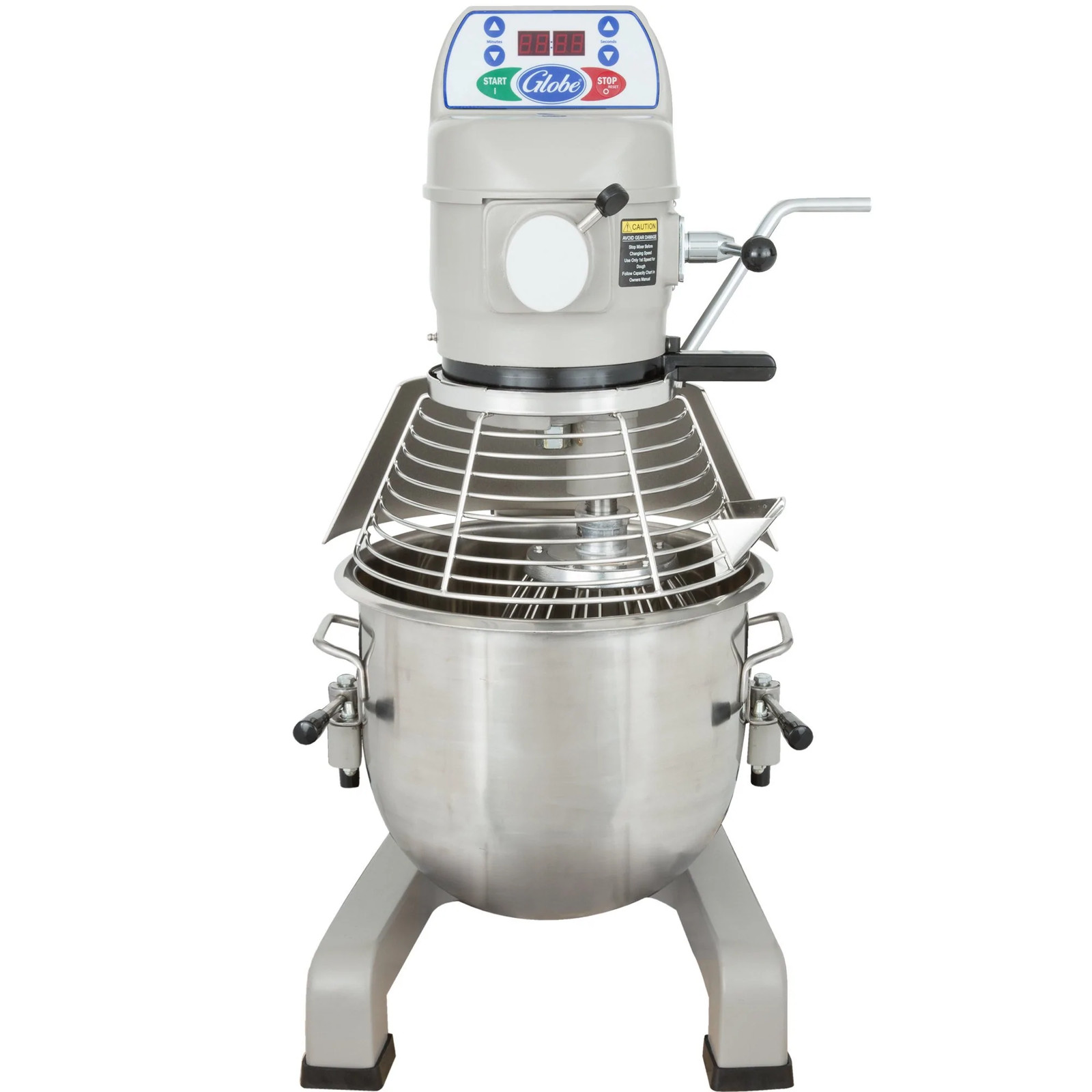Globe 20 Qt. Planetary Stand Mixer with Guard & Standard Accessories, 1/2 hp