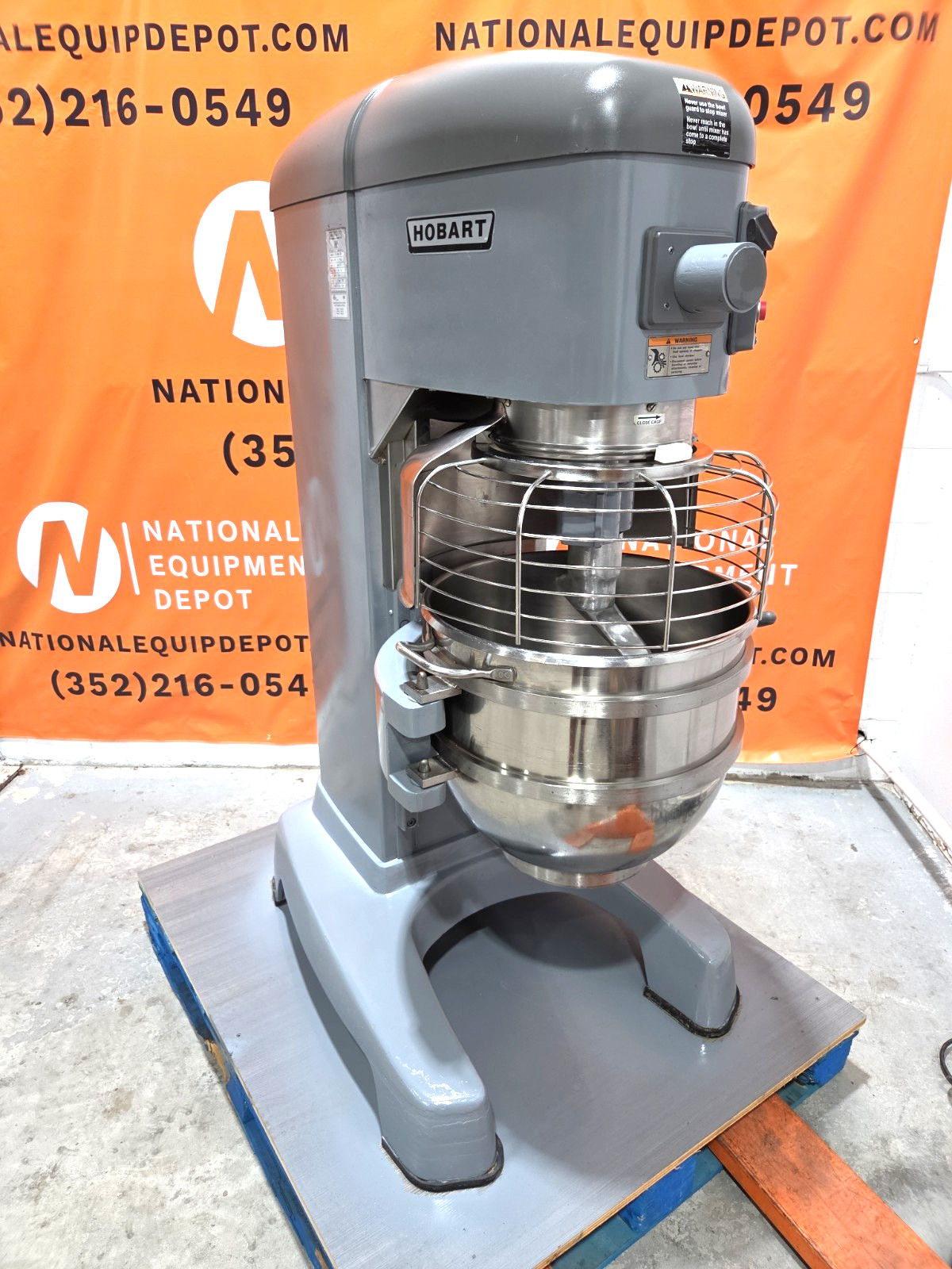 HOBART HL600 Legacy 60QT Mixer W/ Bowl, Hook, 2.7HP – 1 or 3PH – Watch Video!