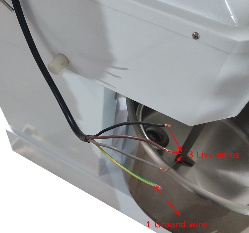 60L Electric Dough Mixer,Microcomputer Dual Speed Dual Action Flour Mixer 220V