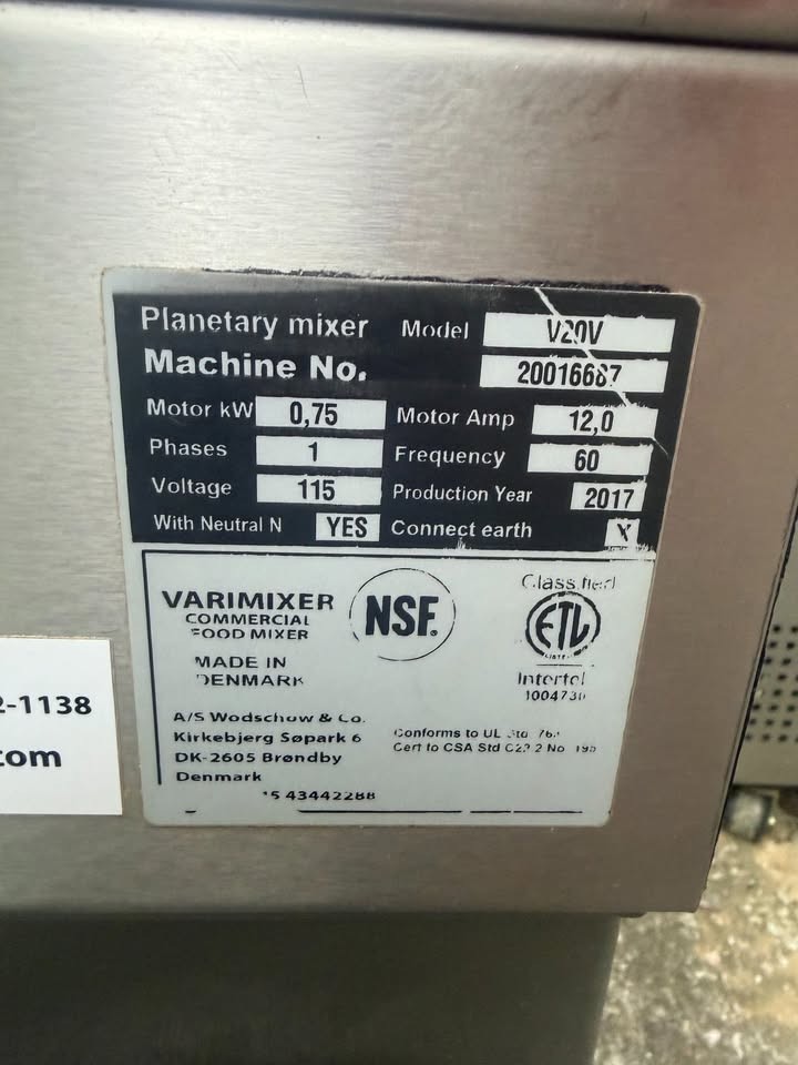 VARIMIXER BEAR 2017 20 quart MIXER IN GREAT SHAPE PICKUP ONLY OF FIND A SHIPPER