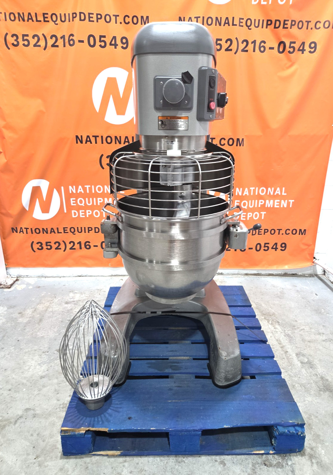 2016 HOBART HL600 Legacy 60QT Mixer W/ Bowl, Hook, Whip, 2.7HP – 1 Or 3PH