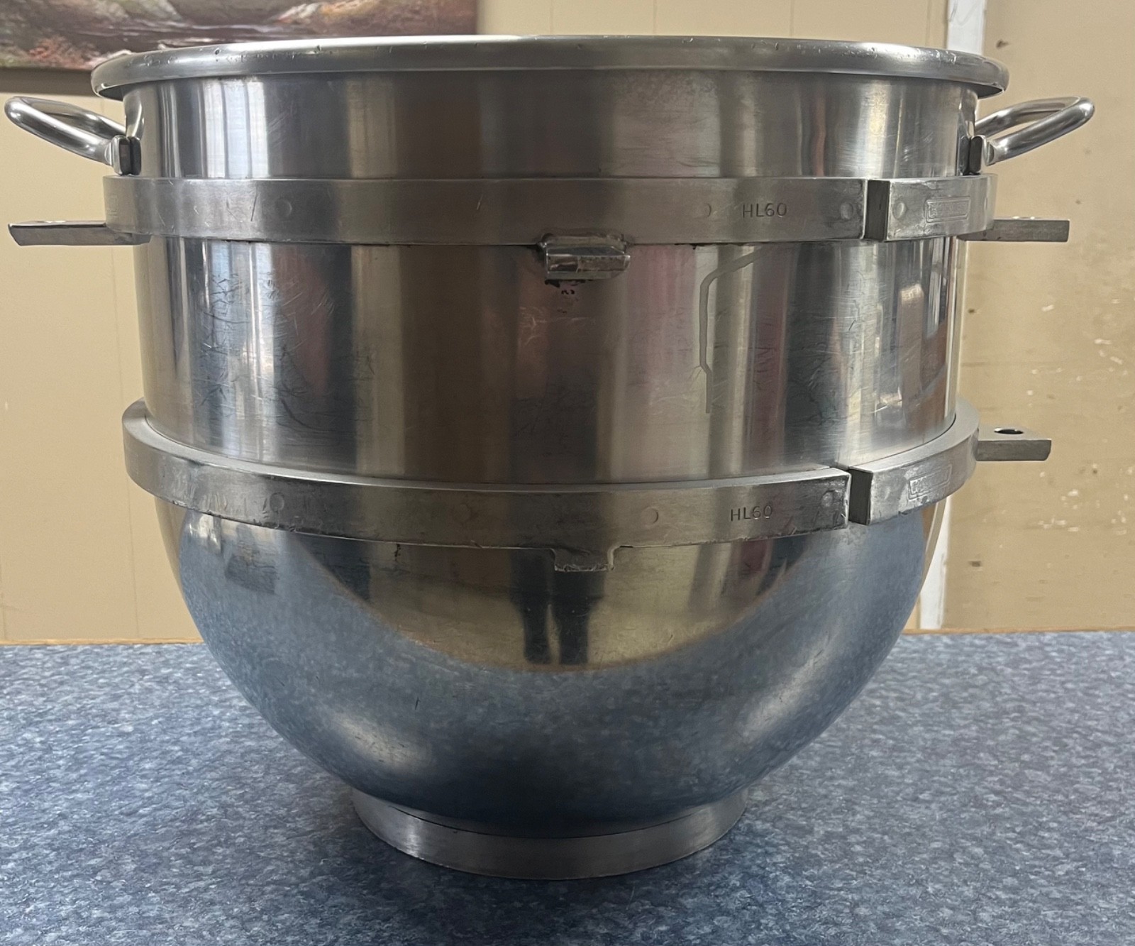 Hobart Legacy Mixer Bowl 60 Qt 00-875603 fits HL600 OEM STAINLESS STEEL