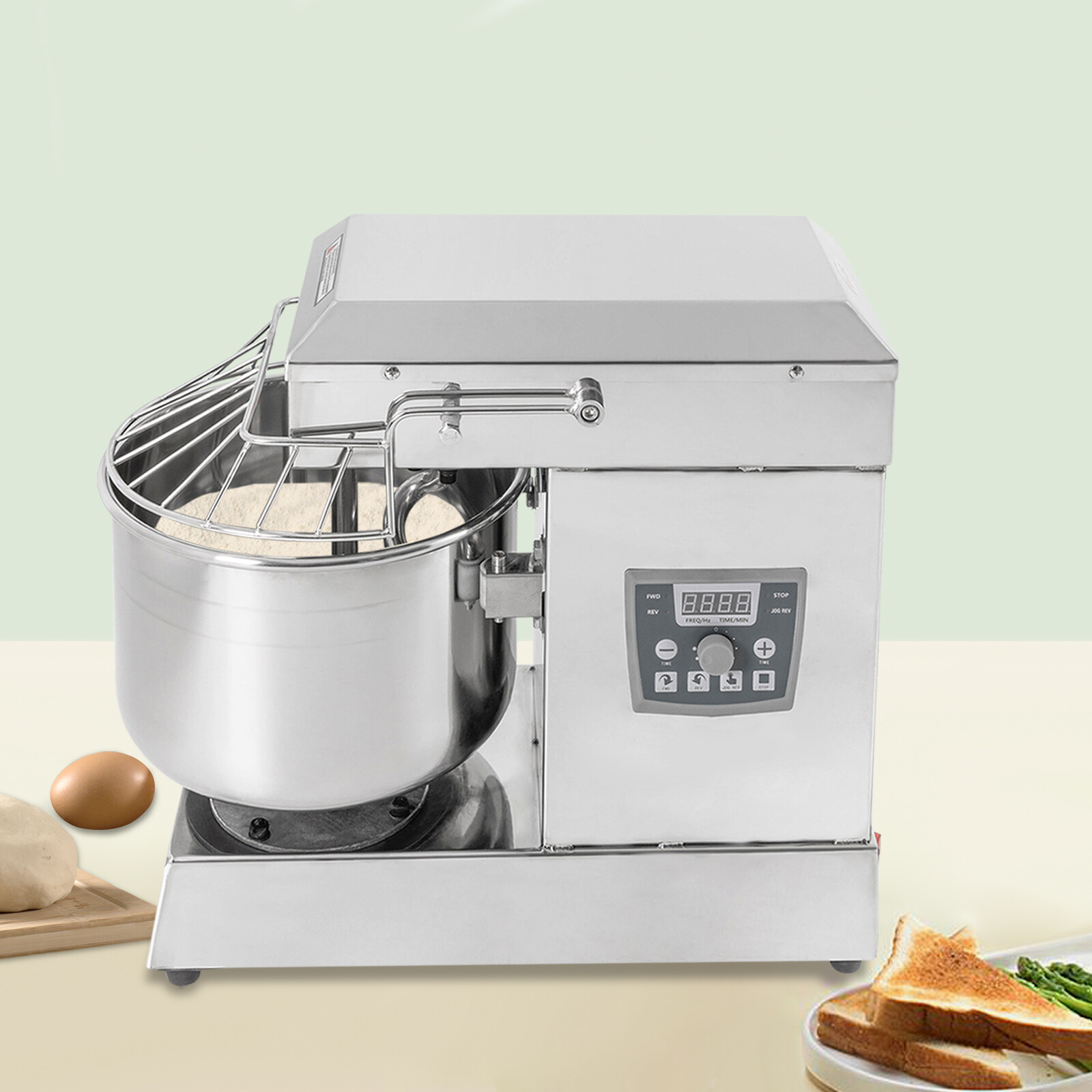 Pizza Dough Machine 110v Bakery Mixer Dough Blender Food Mixer Kneading Machine