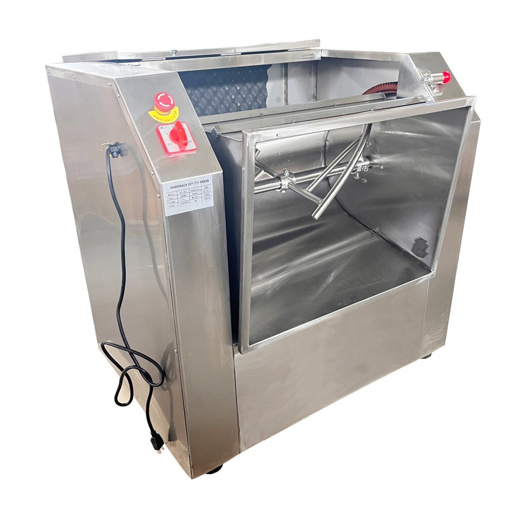 110V Electric Dough Mixer Machine 50Kg Commercial Flour Mixer 3KW 100QT