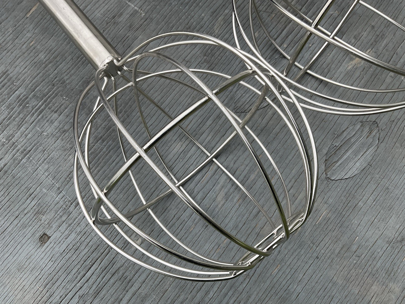 FOUR NEW stainless 48″ Kettle Whip whips Whisk