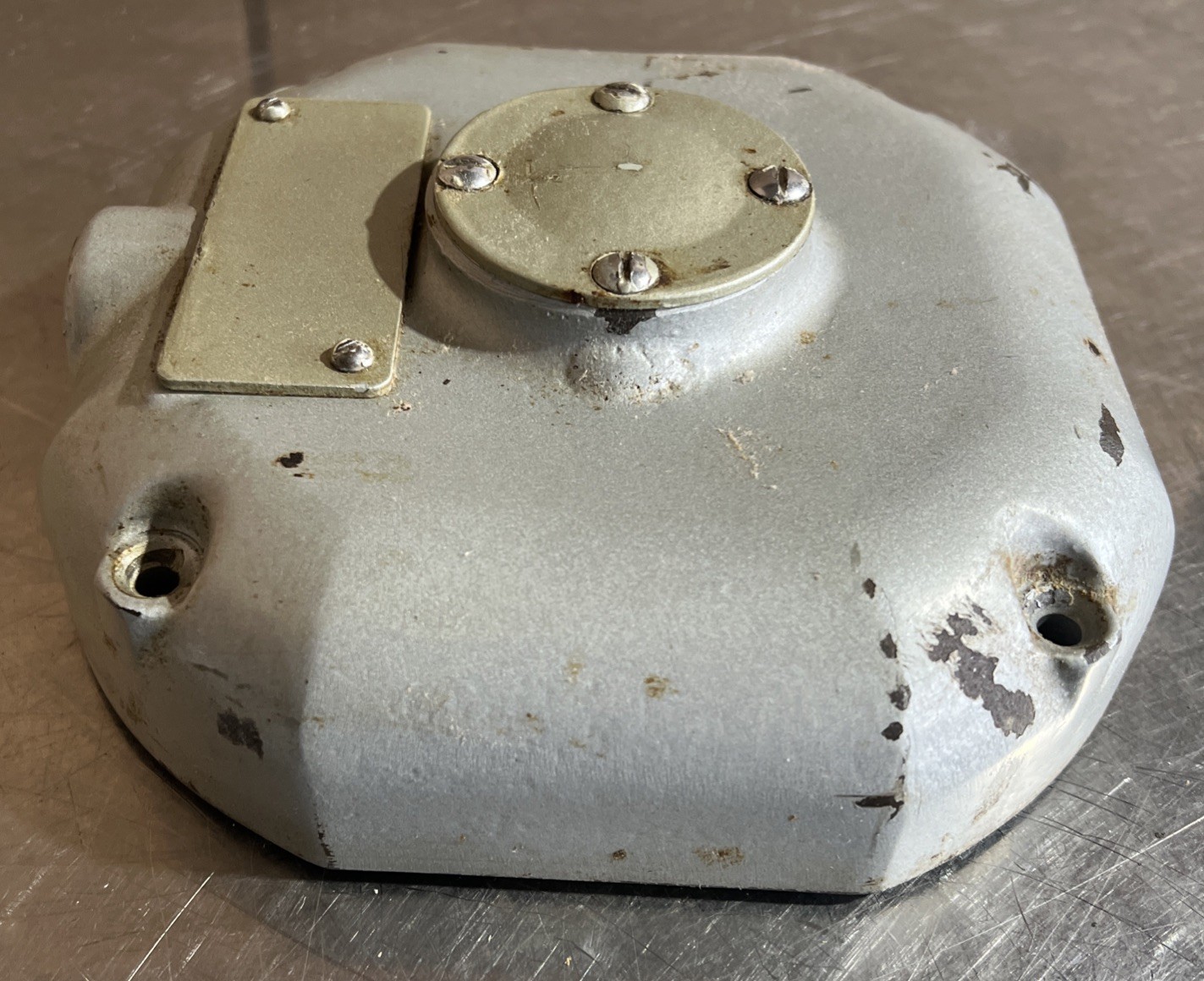 Hobart A120 12 Qt Mixer Back Bearing Bracket Cover-Less Centrifugal Plate