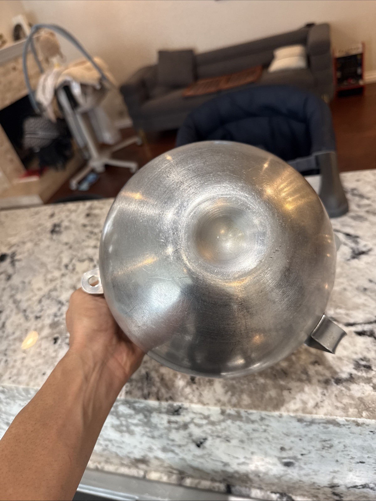 Hobart N50 5 Qt Mixer Bowl BOWL-Stainless Steel Commercial OEM Style CLEAN. Z7