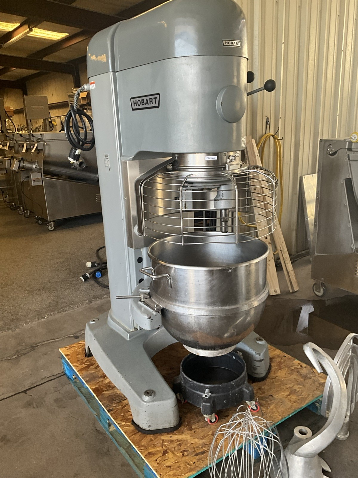 Hobart 80qt Dough mixer M802 Pizza Bakery Donut Pastry bowl guard A