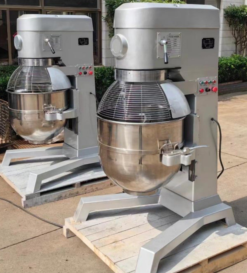 Commercial Dough Mixer & Planetary Mixer with 3 Attachments