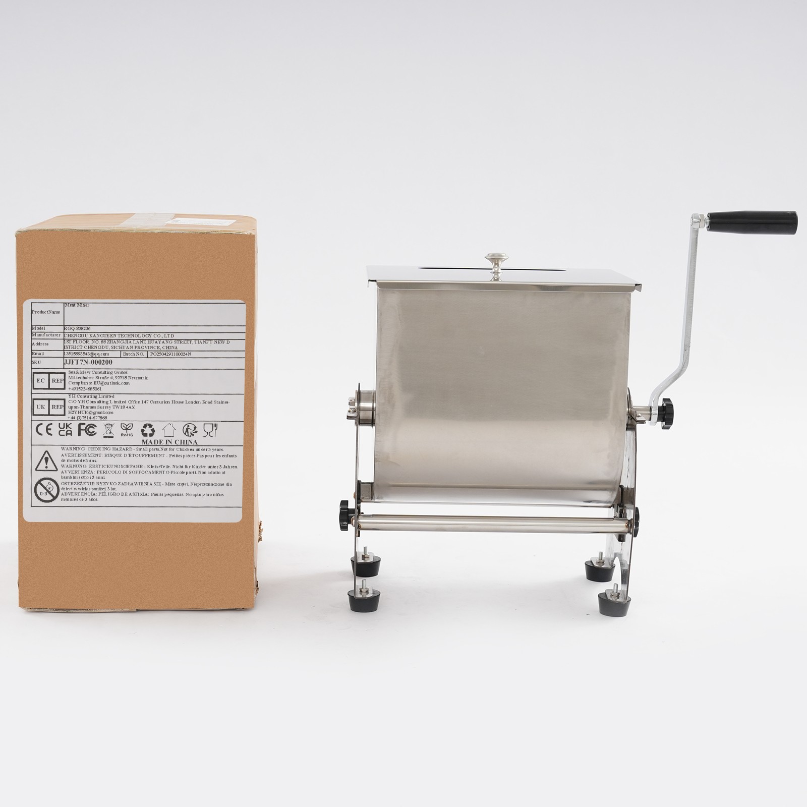 Commercial Tilting Mixer,Manual Meat Mixer,Stainless Steel Sausage Mixer Machine