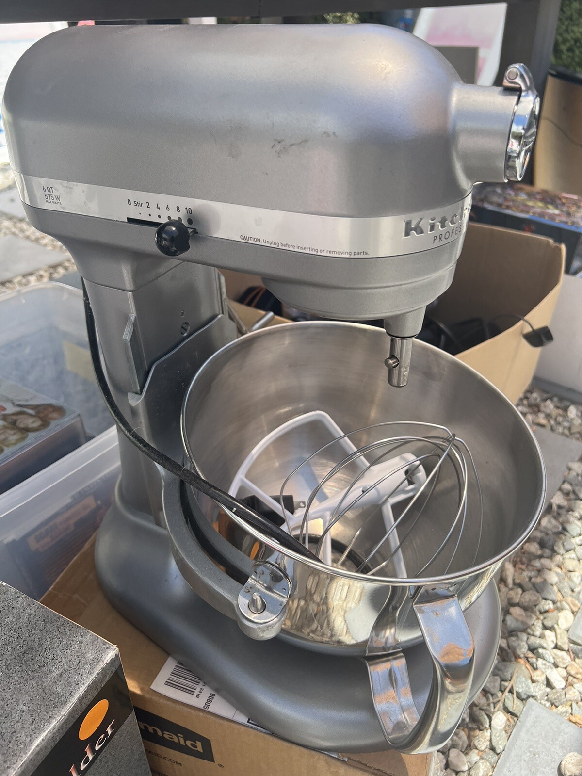 KitchenAid Pro 600 Series Stand Mixer – Silver