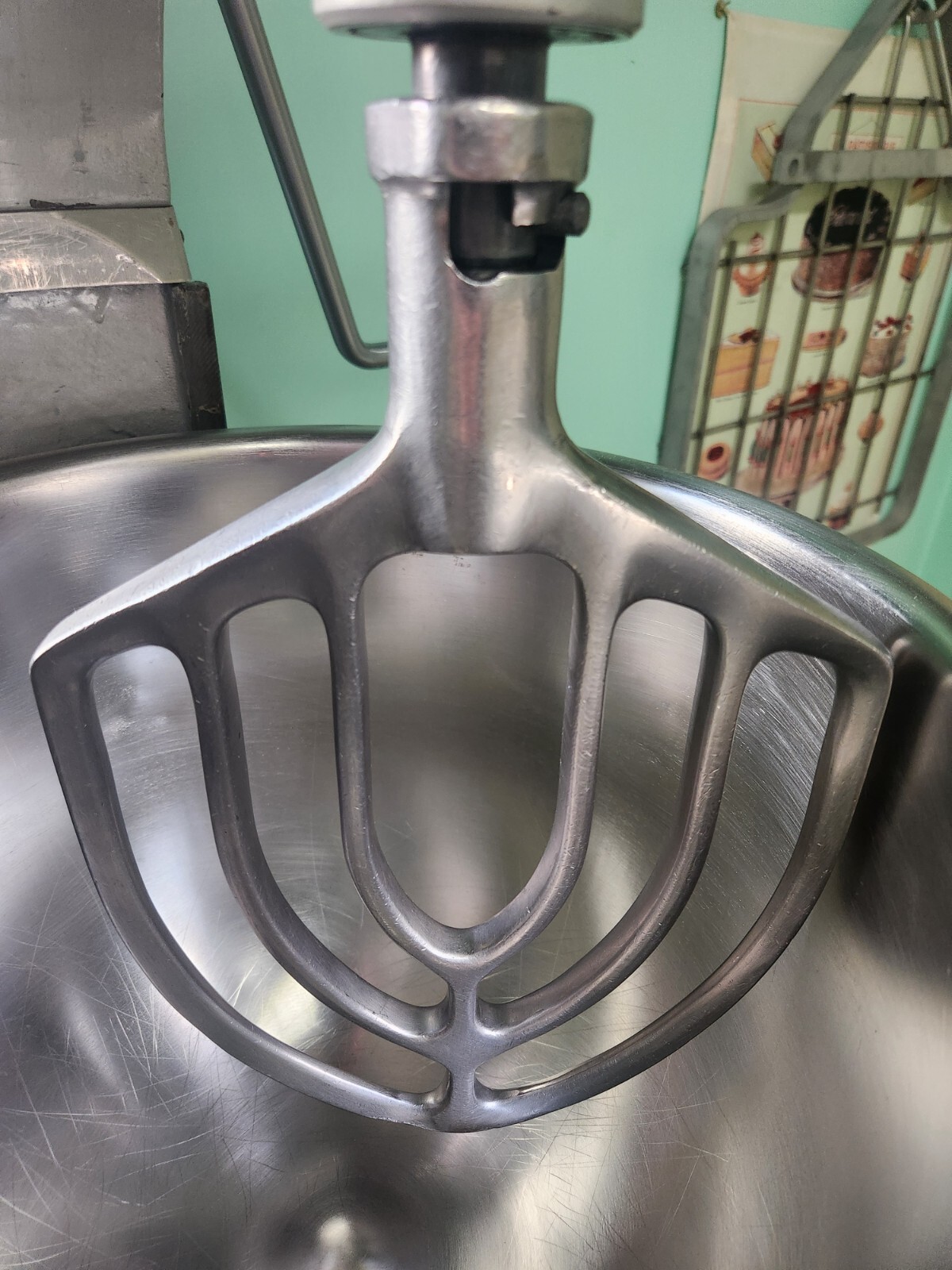 Hobart 20 Qt “B” Stainless Steel Flat Beater for 20 Quart, A20BSST 00-275559 GUC
