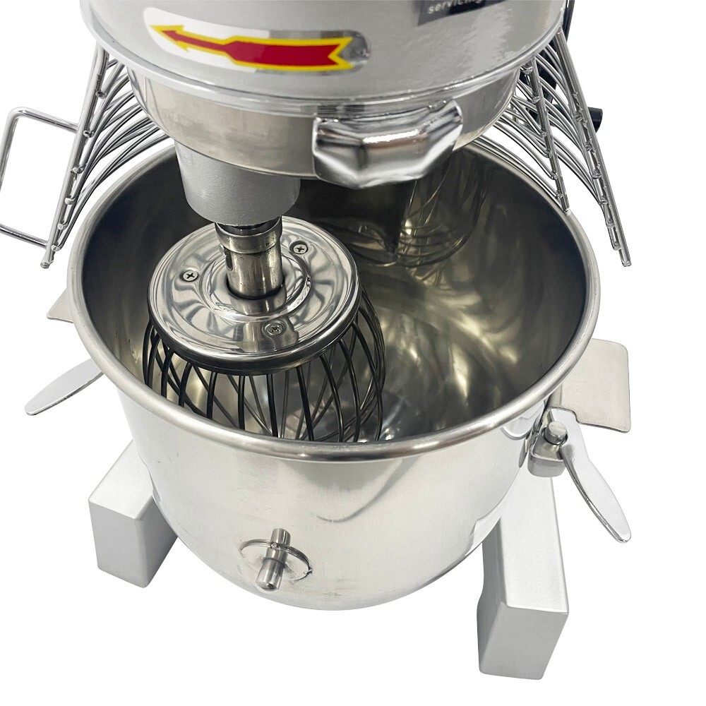 15L450W HeavyDuty Commercial Dough Food Mixer 3 Speed Gear Driven Bakery Blender