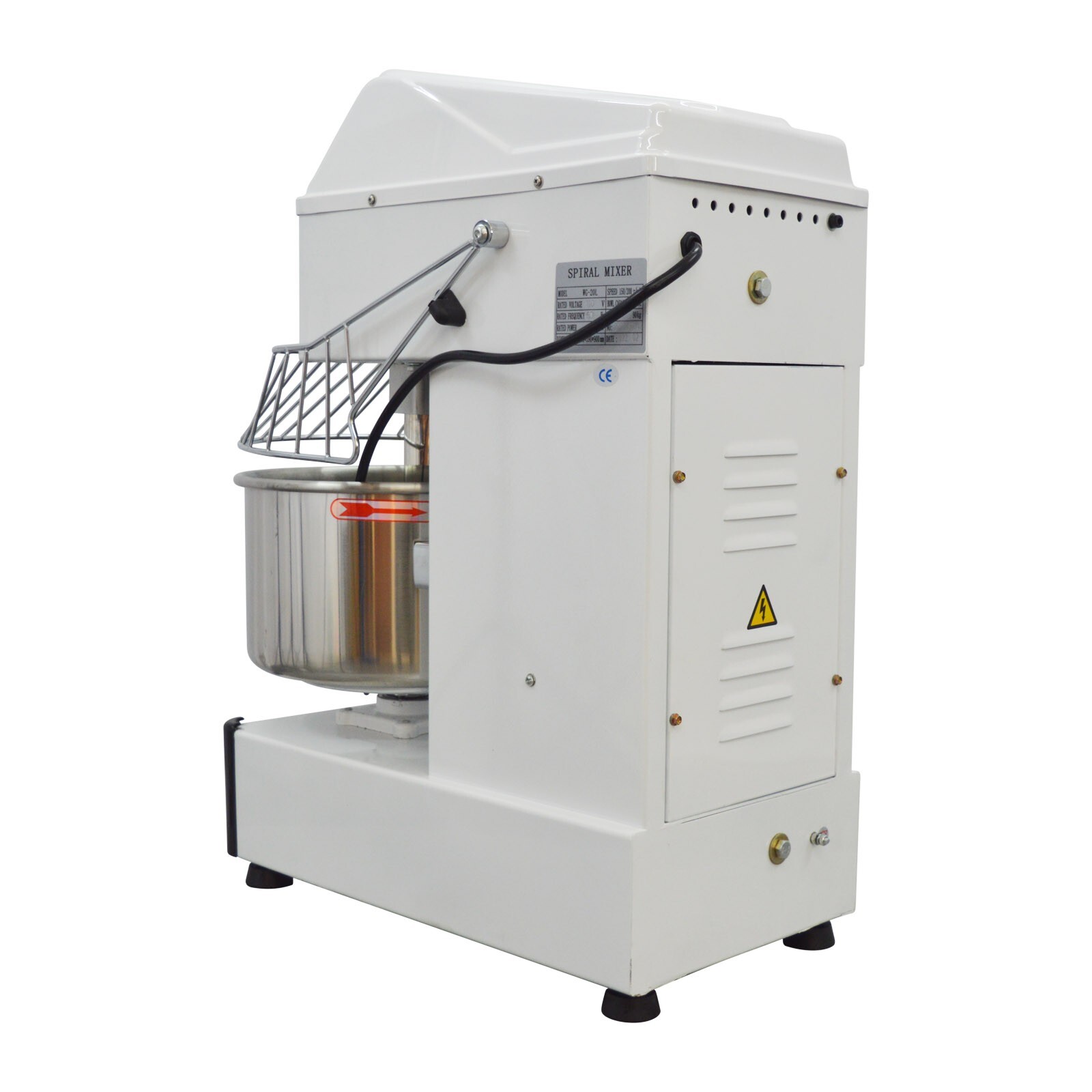 20L Double Speed Dough Kneading Machine Food Mixer Kneading Machine 110V 1500W