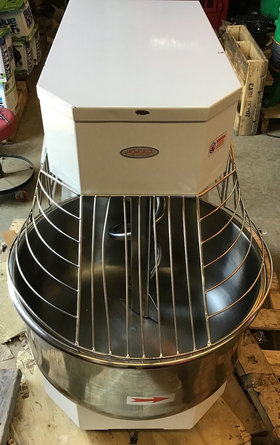 Hakka Commercial Dough Spiral Dough Mixer 60Qt Fixed Head 2 Speed – Model DN60B
