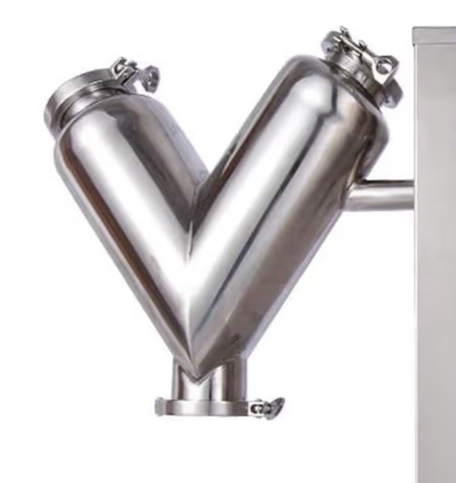 10L Stainless Steel V-Cone Blending Dry Powder Mixer Replacement Parts