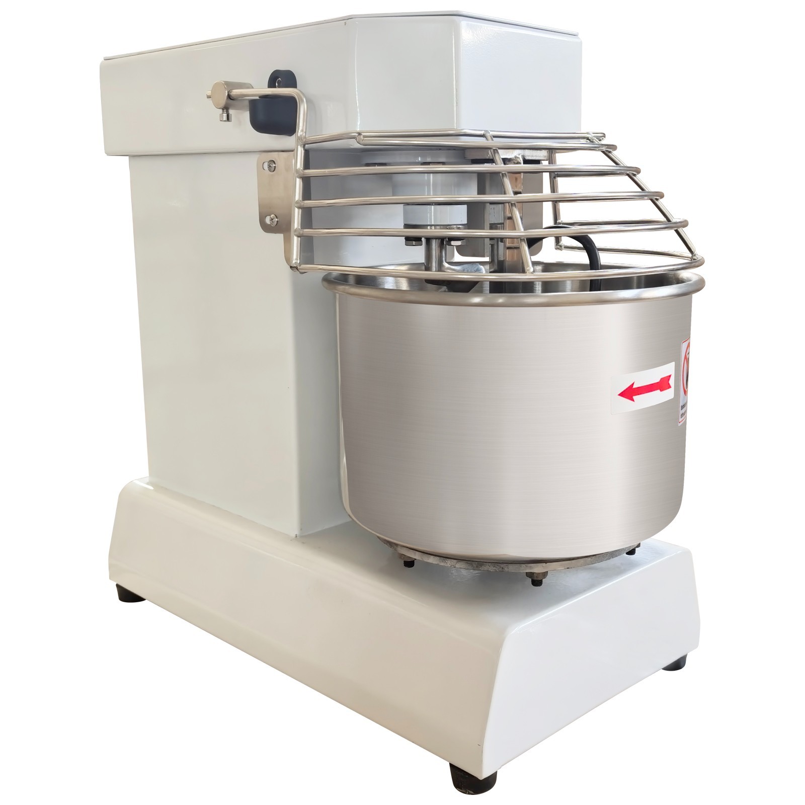 110V Electric Dough Kneading Machine 10L Stainless Double-Speed Dough Mixer