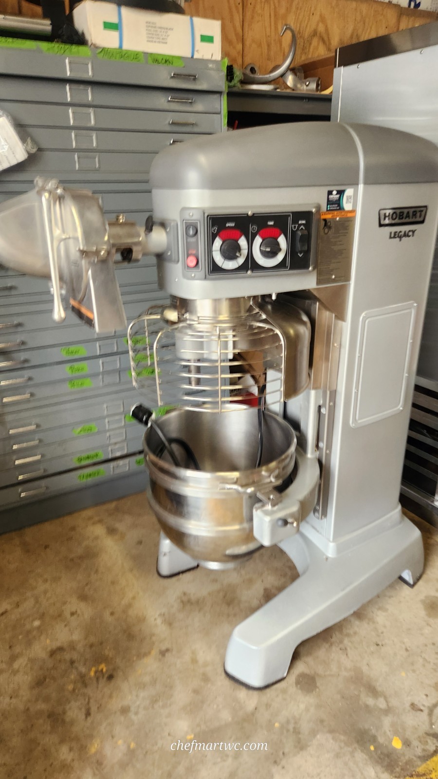 Hobart Legacy HL600 60 QT. Mixer 1 or 3 phase, 200-240V