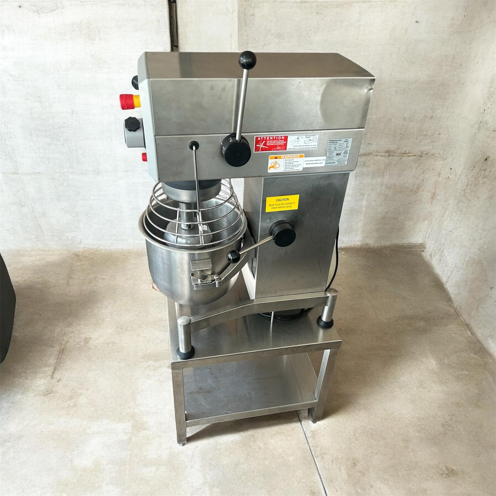 Varimixer Bear V20A 20Qt Variable Speed Mixer 2017