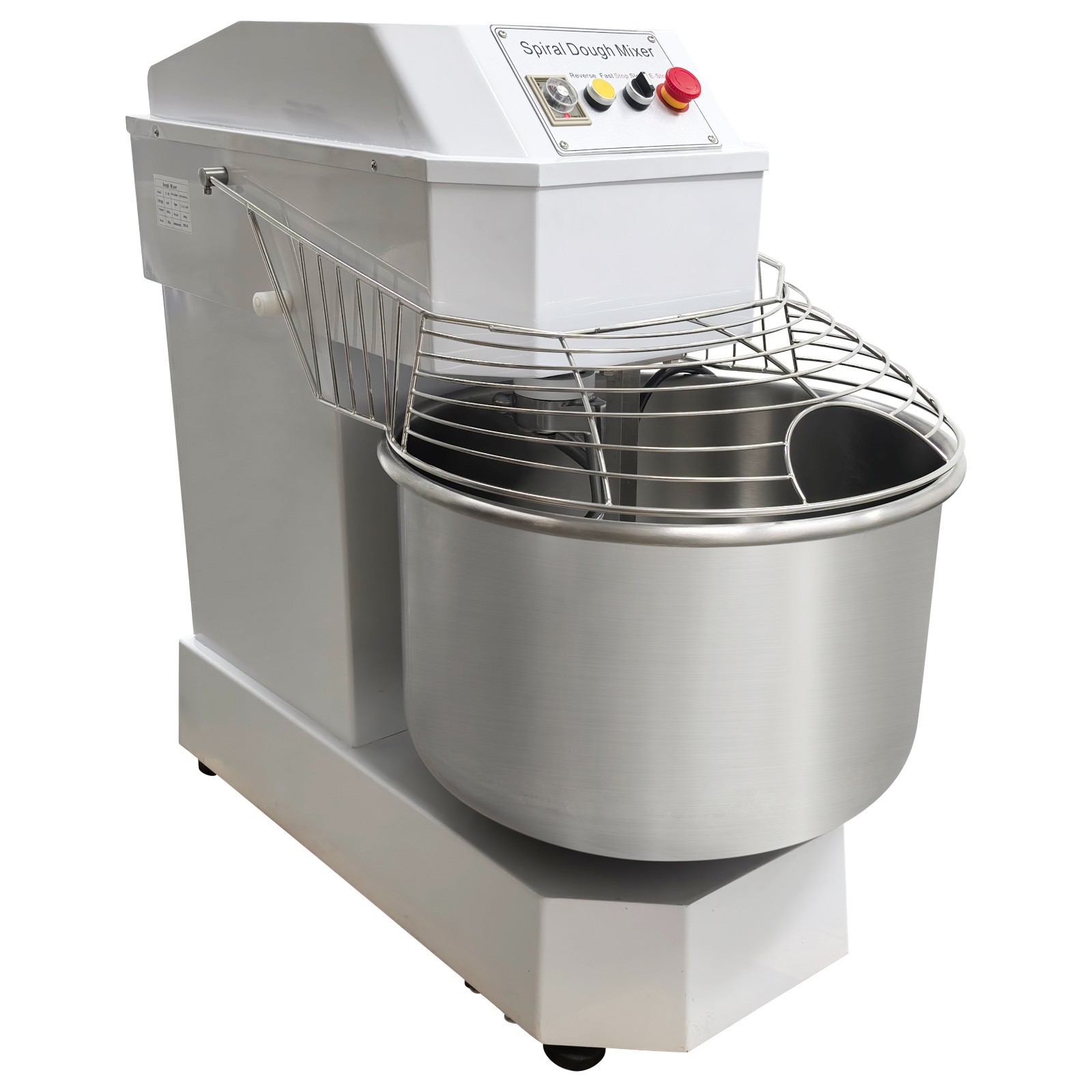 80L Twin-Gear & Dual-Speed Planetary Mixer 220V 3-Phase Industrial Dough Mixer​​